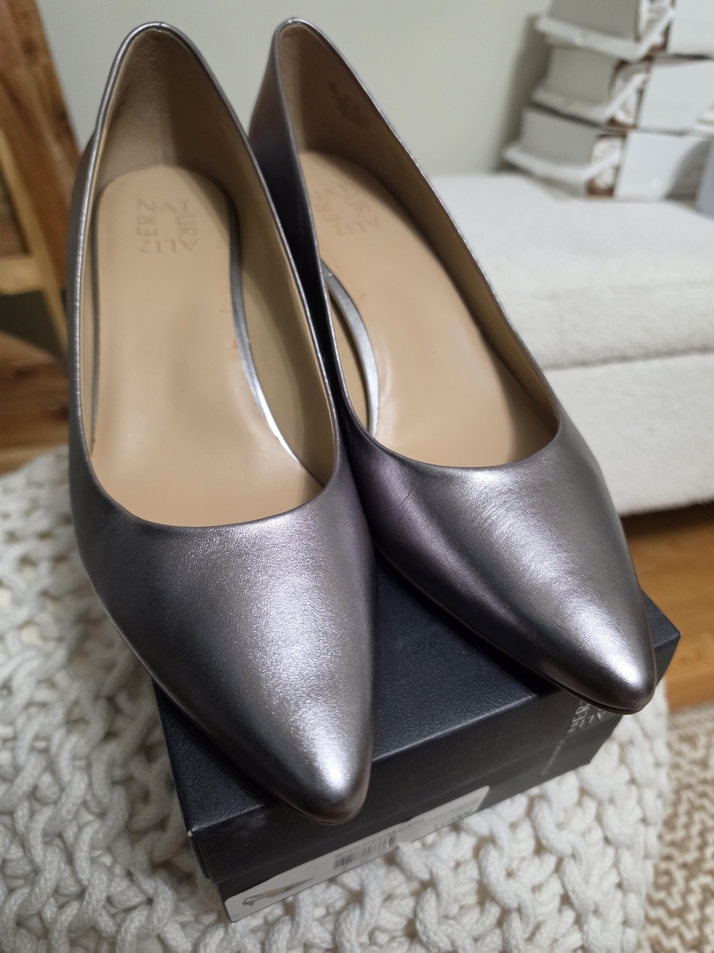 Naturalizer Metallic Pointed-Toe Pump